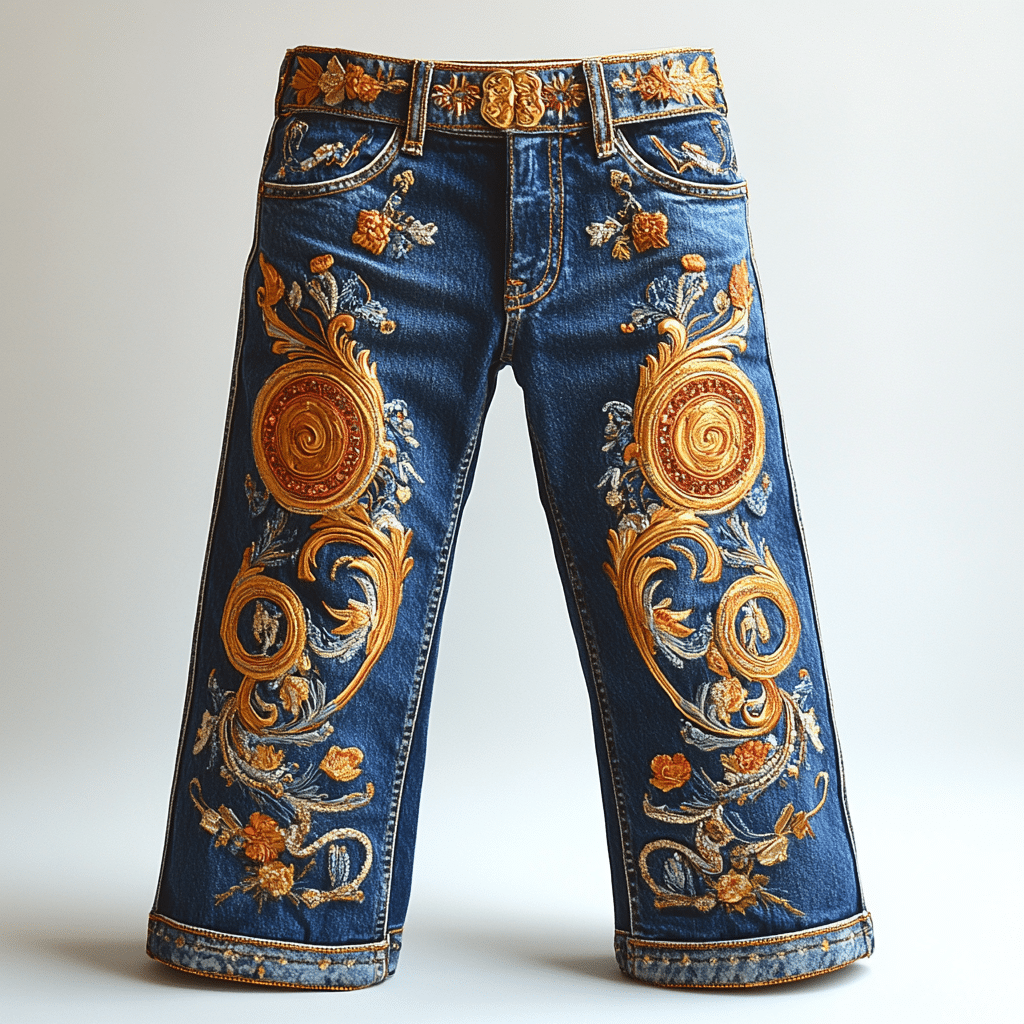 Versace Blue Jeans Iconic Style That Redefines Fashion 3 Image 43715