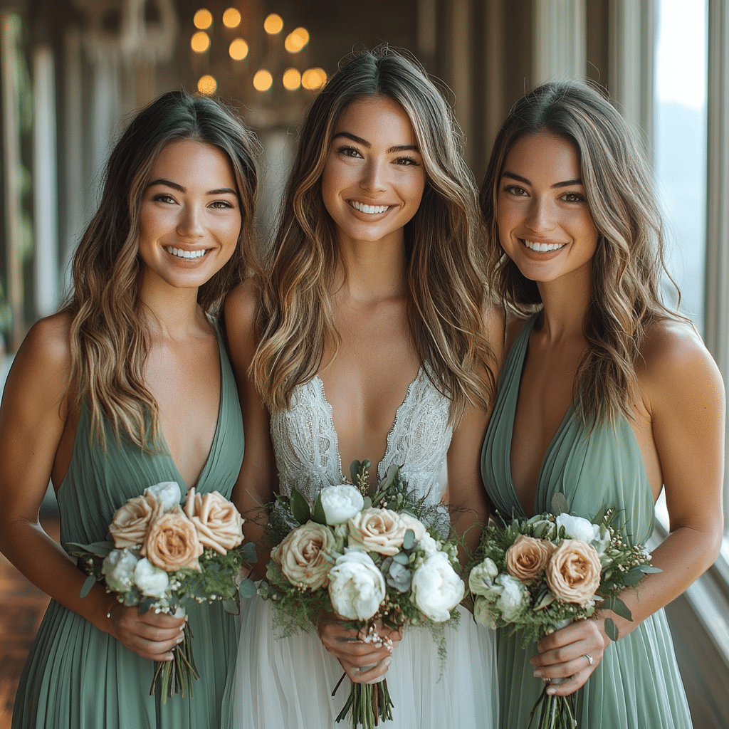 Sage Green Bridesmaid Dresses Bring Timeless Elegance 2 Image 38711