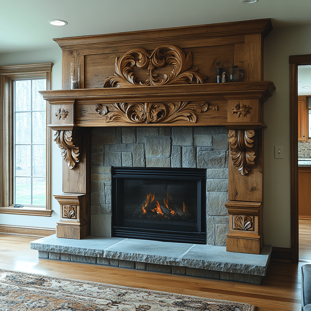 Fireplace Mantels That Transform Your Living Space 1 Image 43420