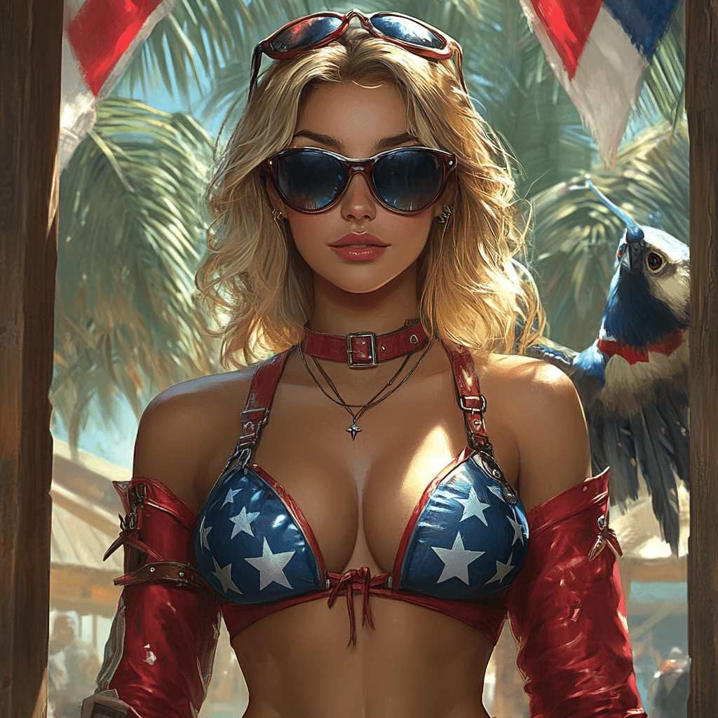 Hawk Tuah Girl 4Th Of July Outfit That Stuns And Inspires 2 Image 39208
