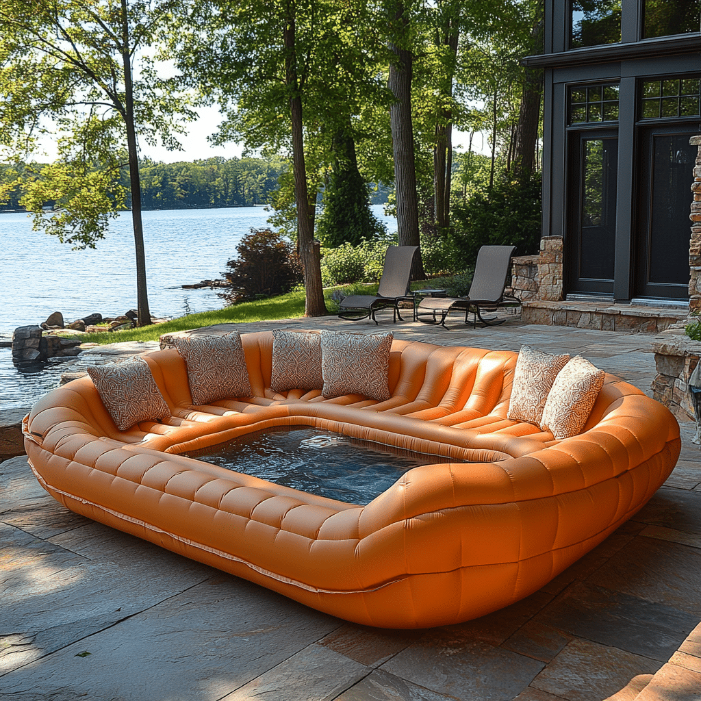 Inflatable Pool Bar Makes Poolside Fun And Exciting 3 Image 40627