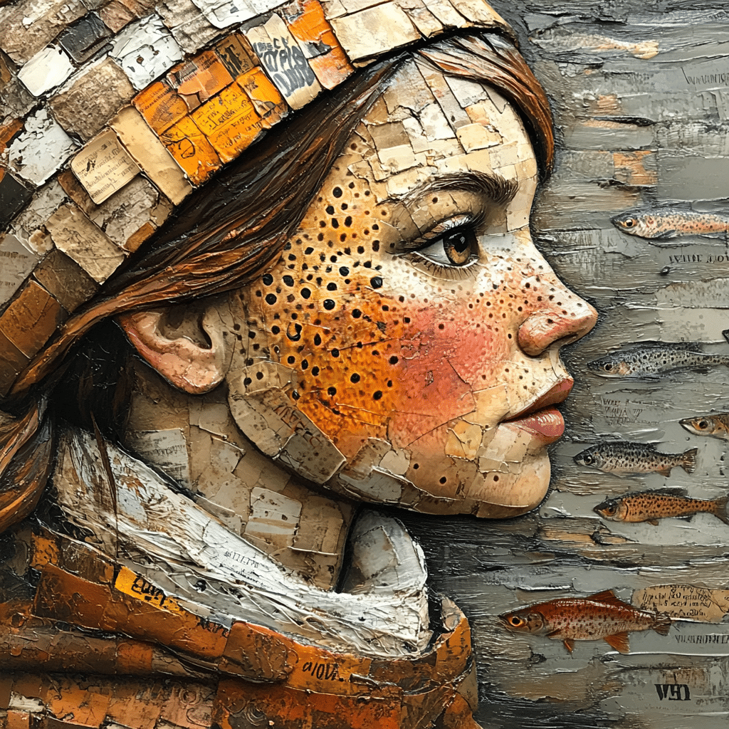 Brown Trout Fish Woman Inspires With Epic Fishing Tales 2 Image 43639