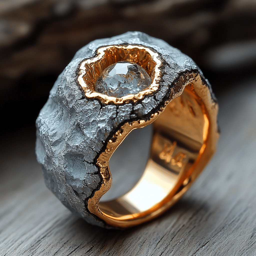 Nugget Ring Is A Stunning Symbol Of Unique Elegance 3 Image 48026