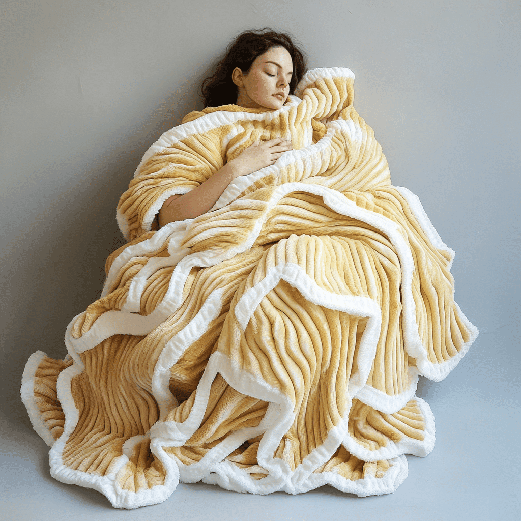 Wearable Blanket Revolutionizing Cozy Comfort At Home 2 Image 50742
