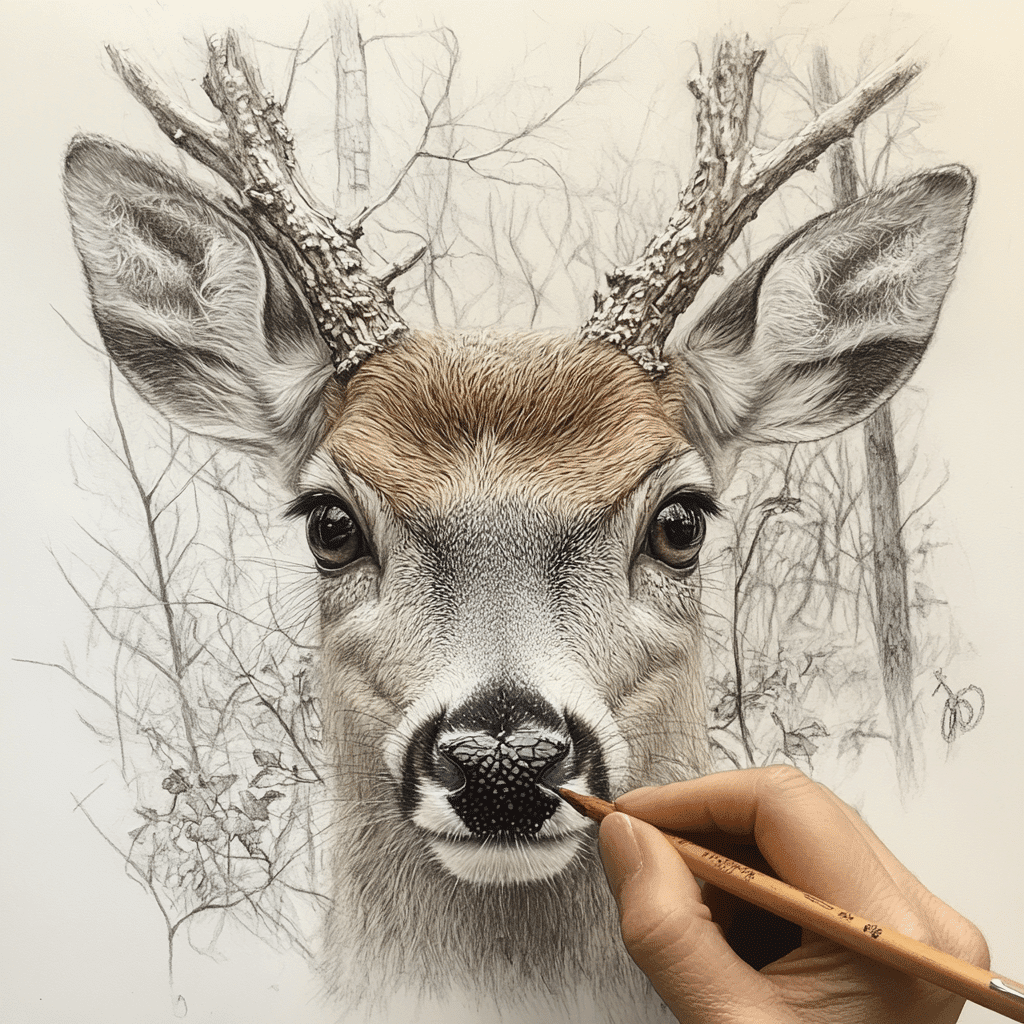 Deer Drawing Secrets That Capture Stunning Beauty 1 Image 45394