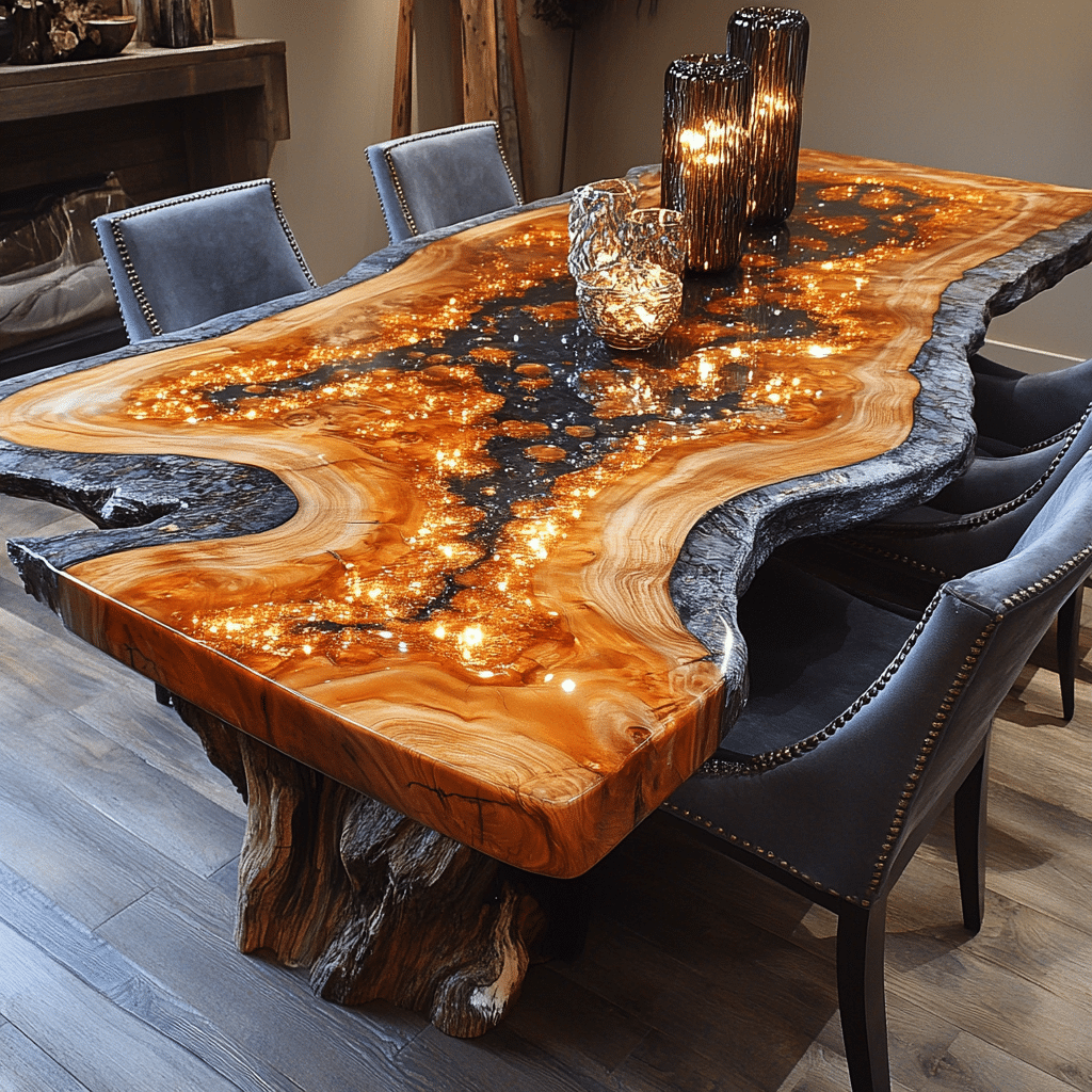 Epoxy Table Transforming Ordinary Wood Into Stunning Art 2 Image 53116