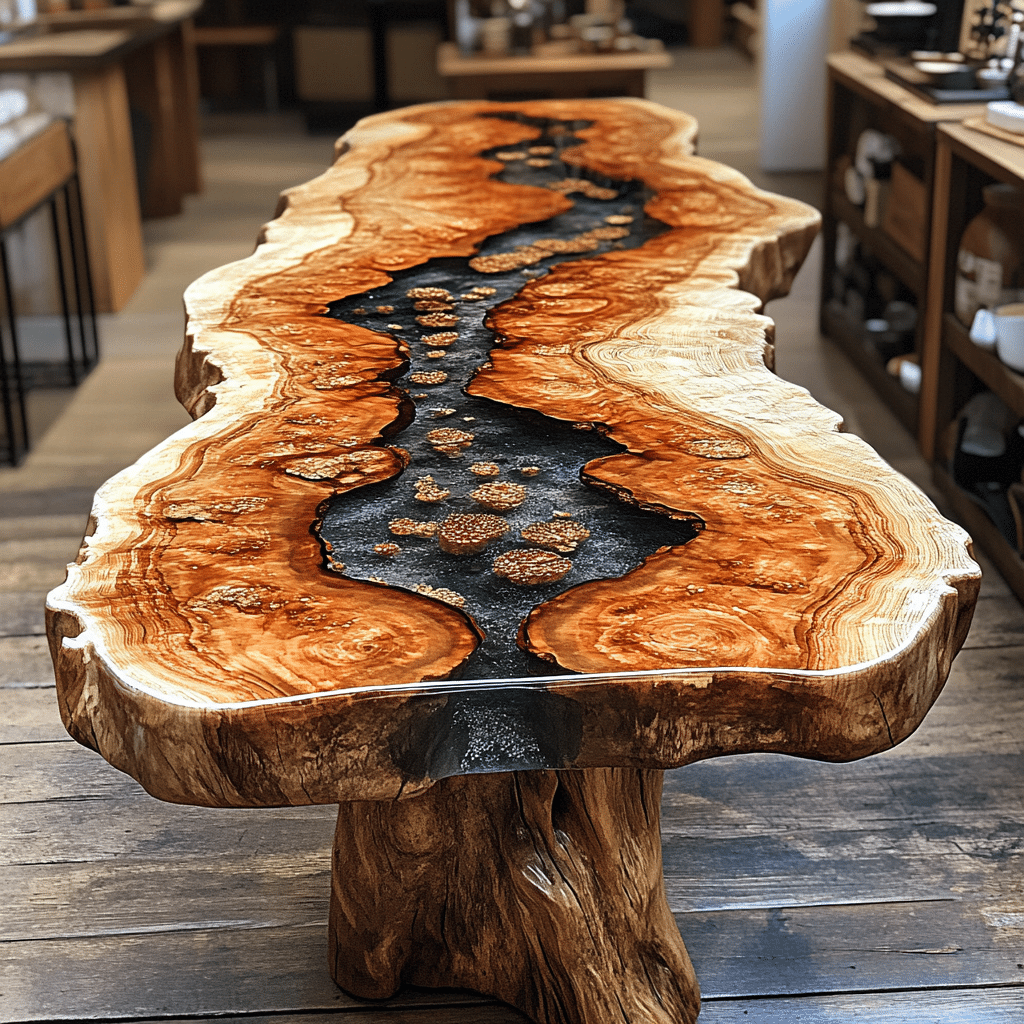 Epoxy Table Transforming Ordinary Wood Into Stunning Art 3 Image 53117