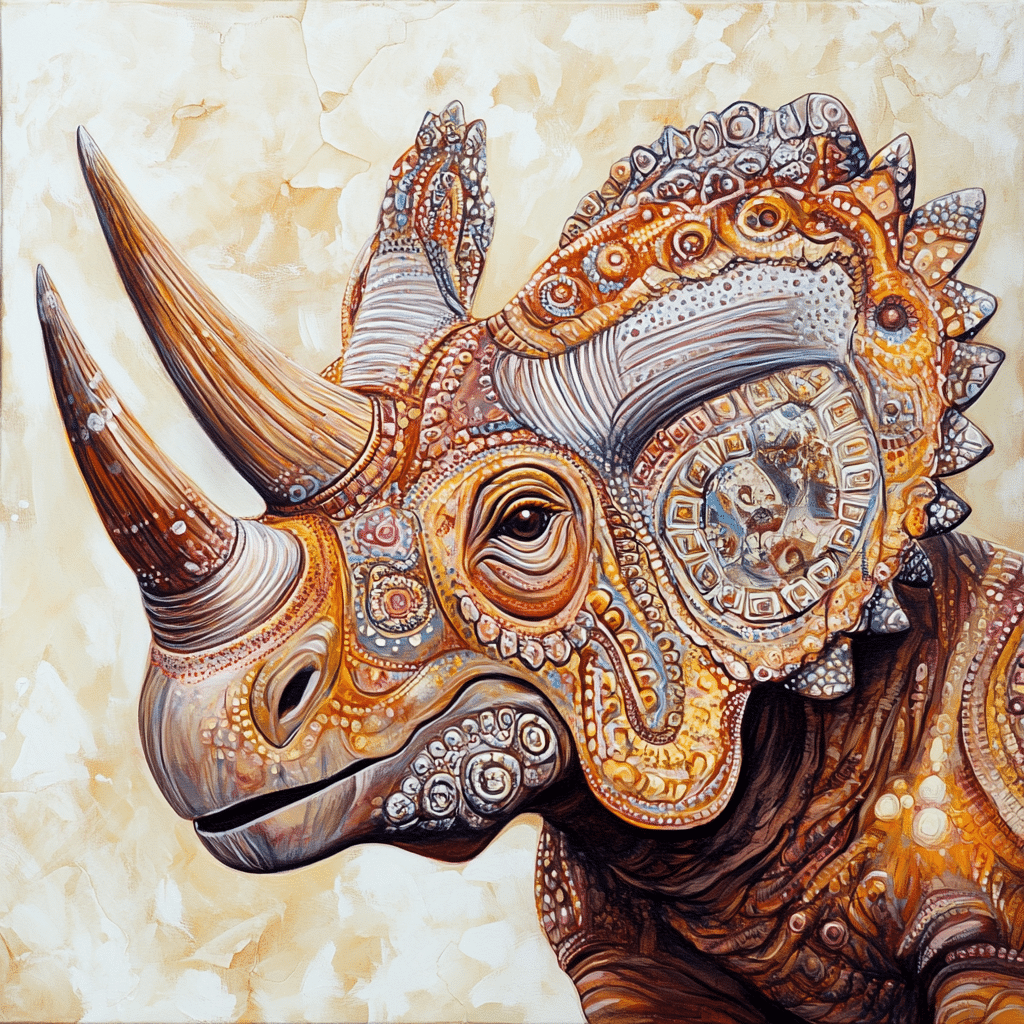 Triceratops The Mighty Dinosaur With Three Horns 2 Image 58813