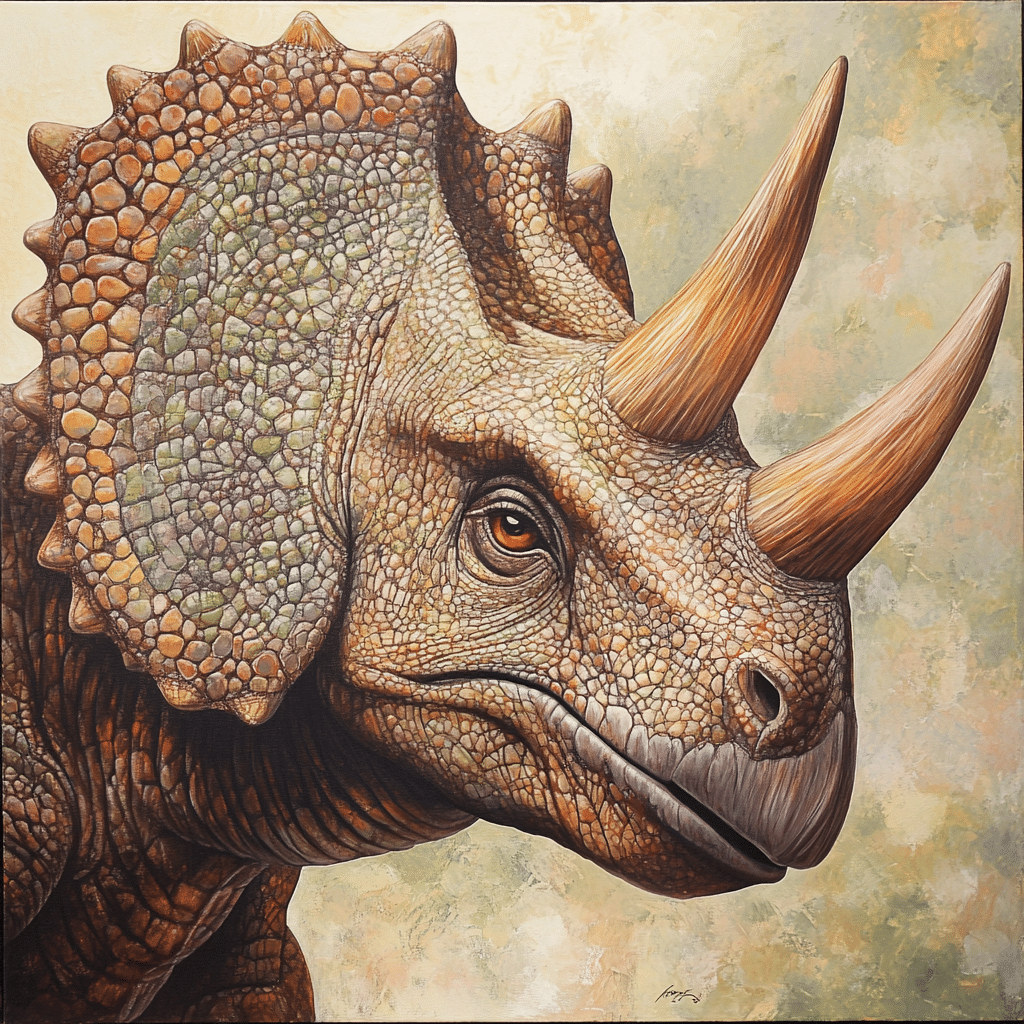 Triceratops The Mighty Dinosaur With Three Horns 3 Image 58814