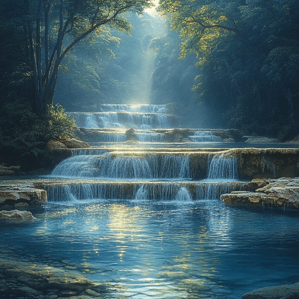 Agua Azul Waterfalls A Stunning Natural Wonder 1 Image 53821