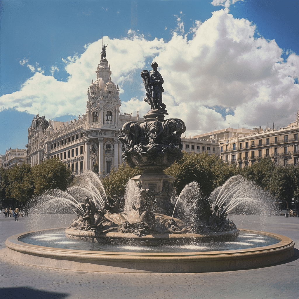 Fuente De La Cibeles A Majestic Symbol Of Madrid 1 Image 55625