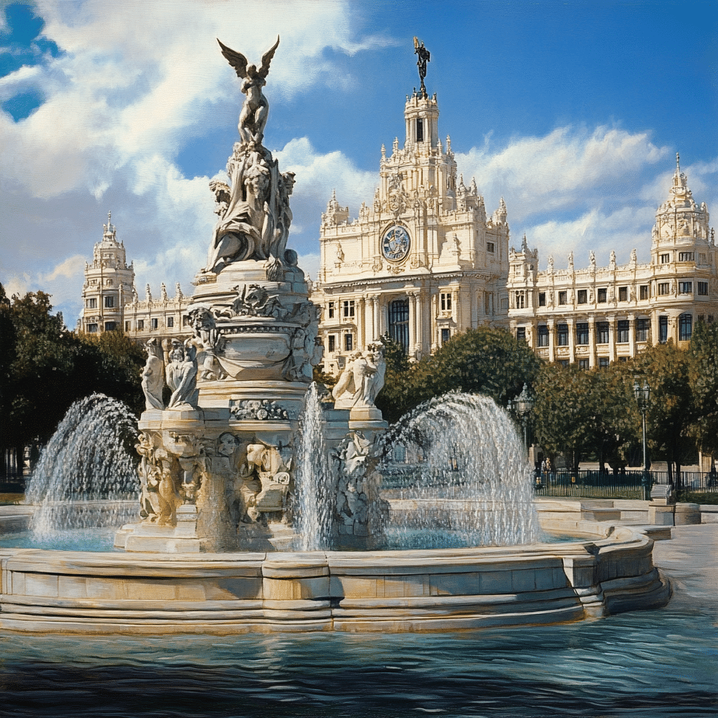 Fuente De La Cibeles A Majestic Symbol Of Madrid 2 Image 55626