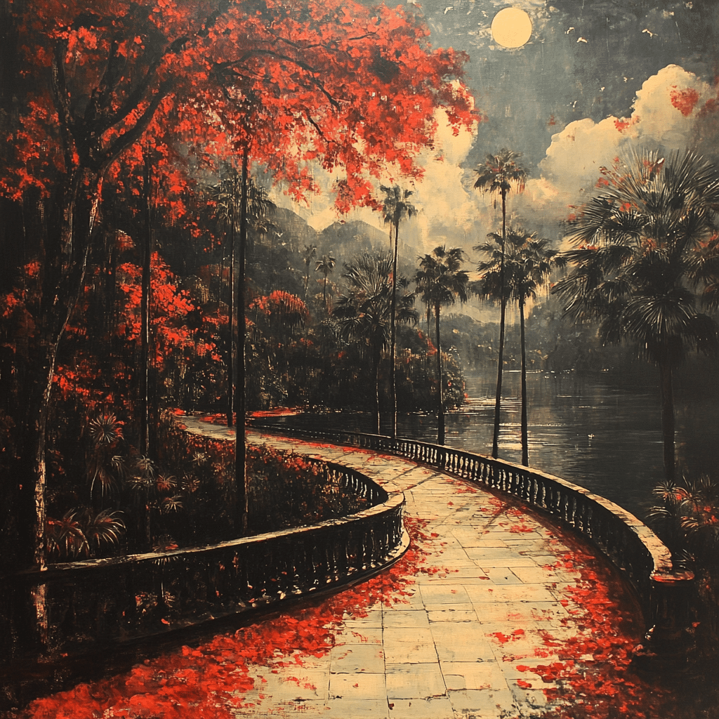 Parque Rojo A Stunning Oasis Of Vibrant Nature 2 Image 53899