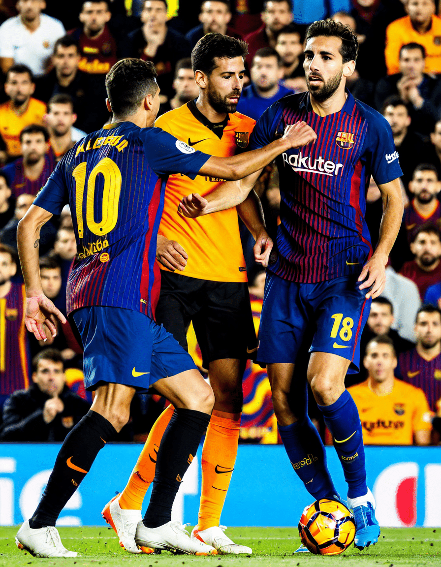 Barcelona Vs Valencia C F Thrilling Clash Of Titans 1 Image 61028