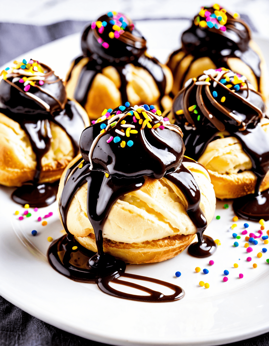 profiteroles