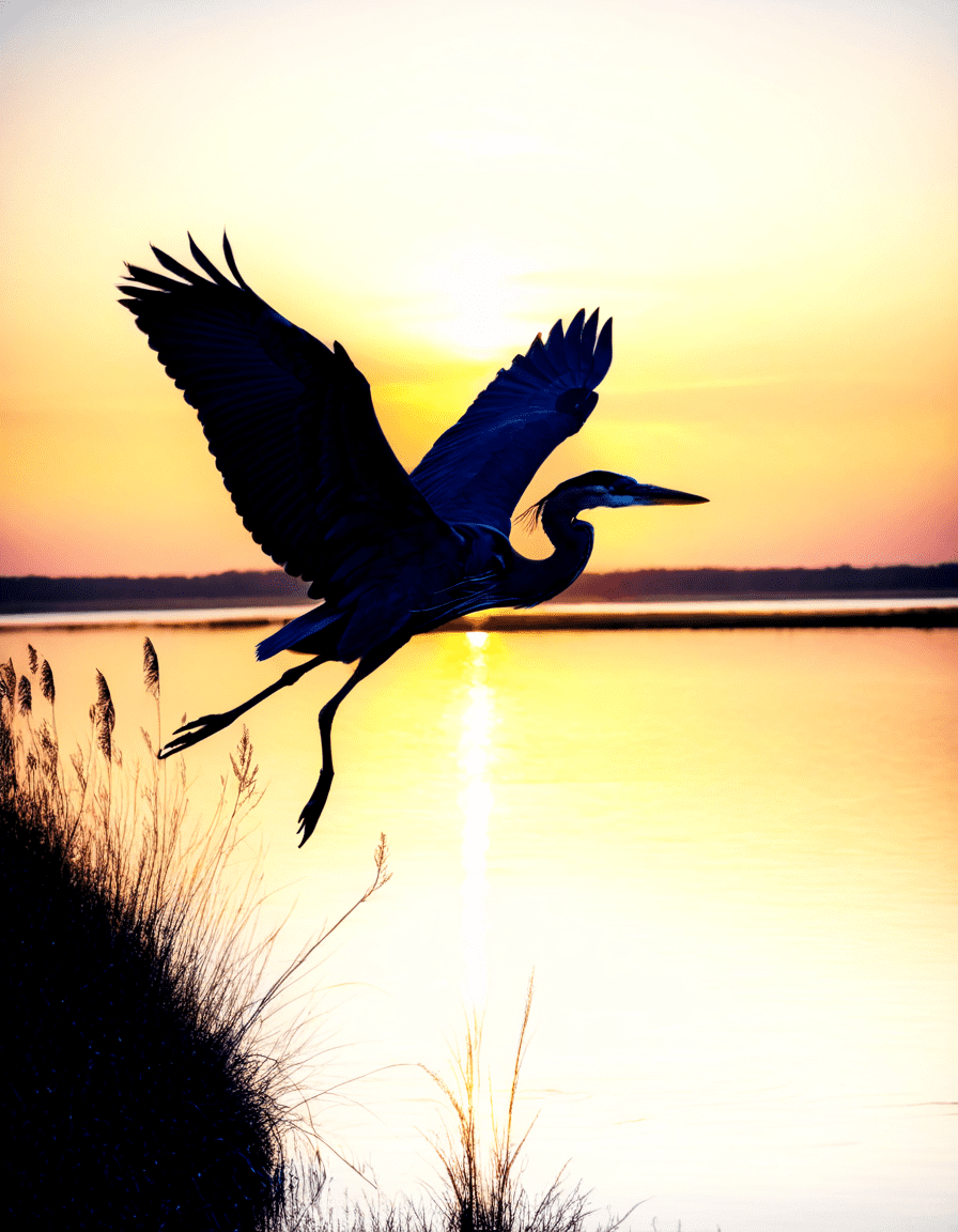 blue heron