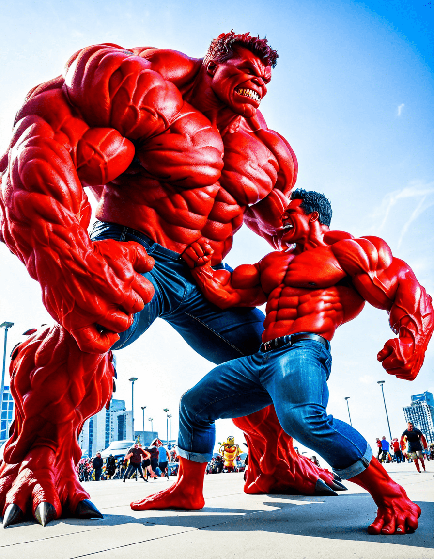 Red Hulk Power And Wrath Behind The Iconic Hero 1 Image 78021