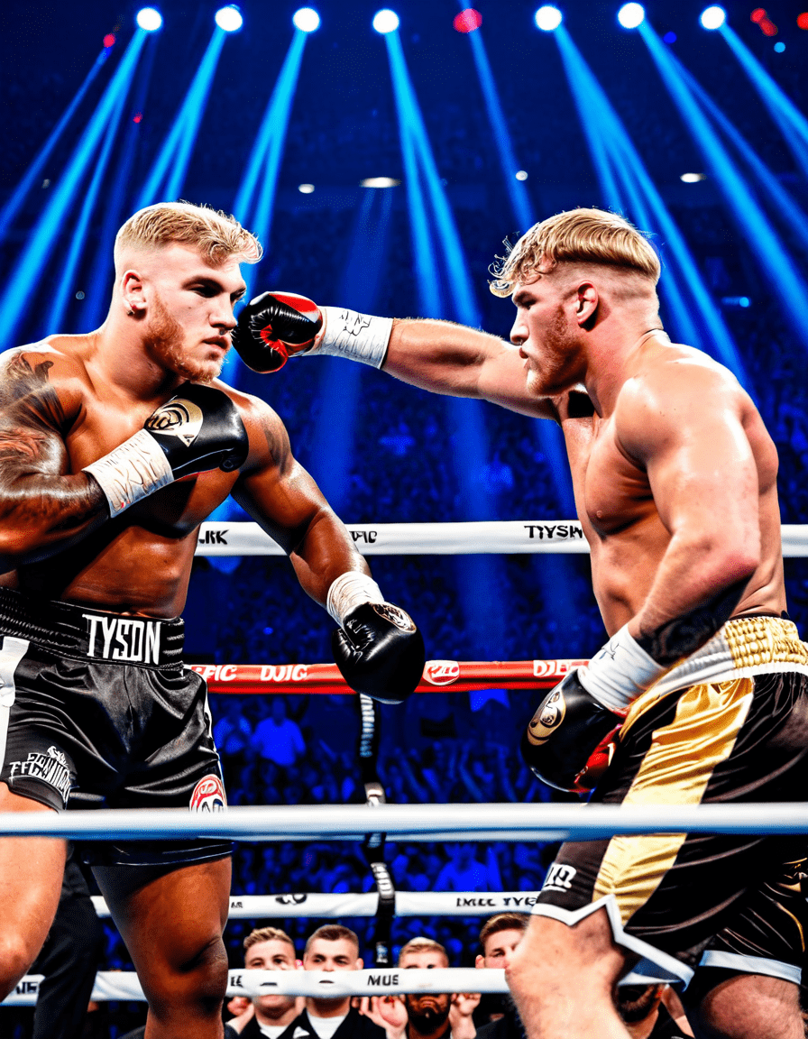 Jake Paul Mike Tyson Clash Of Titans In Boxing History 2 Image 82099