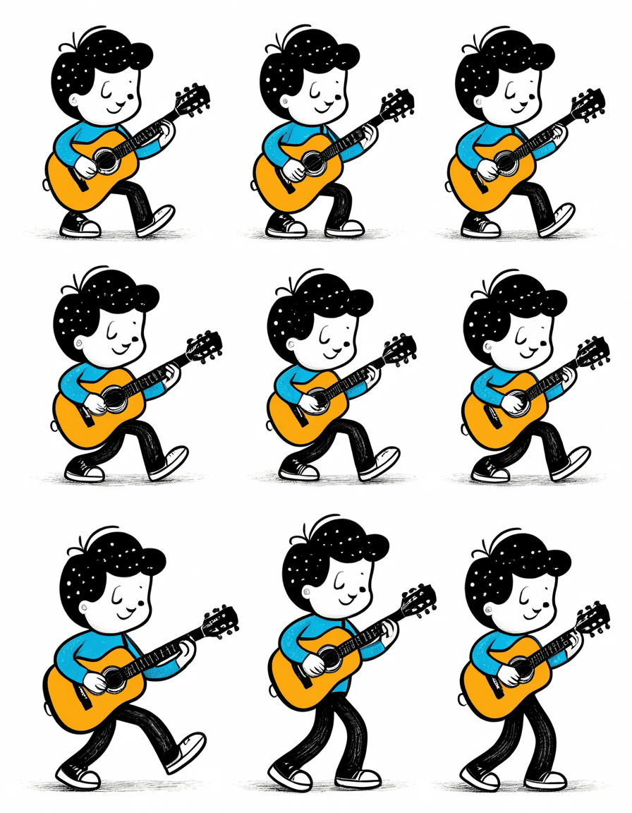 step by step