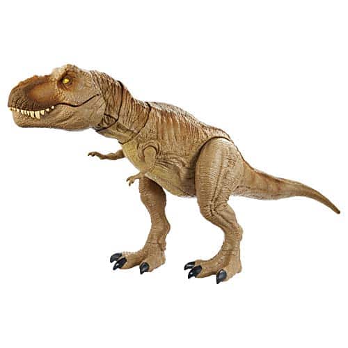 T. Rex: Exploring The Most Fearsome Predator 3 Mattel Jurassic World Epic Roarinâ Tyrannosaurus T Rex Large Action Figure, Primal Attack Feature &Amp; Sound, Realistic Shaking