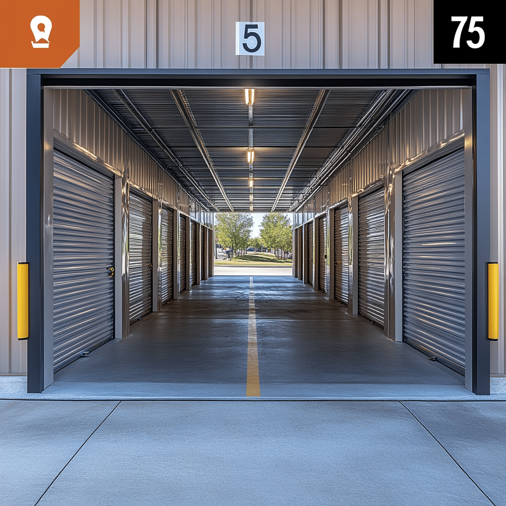 5x5 storage unit