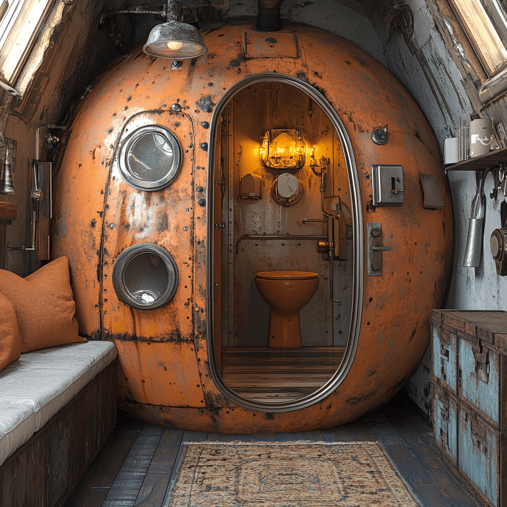 vault toilet