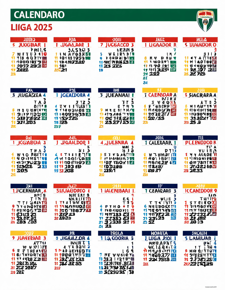 Calendario Liga Mx 2025