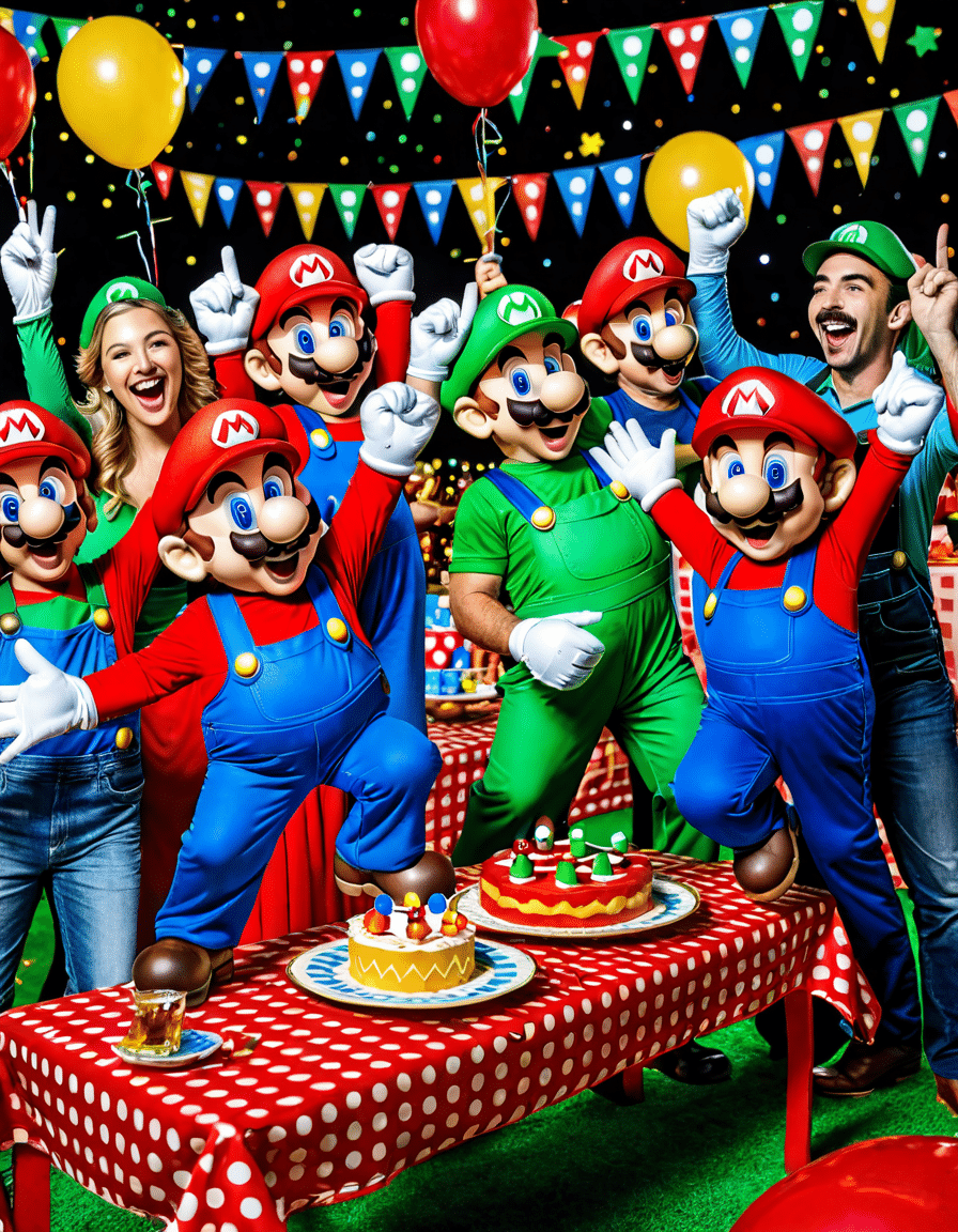 personajes de mario bros