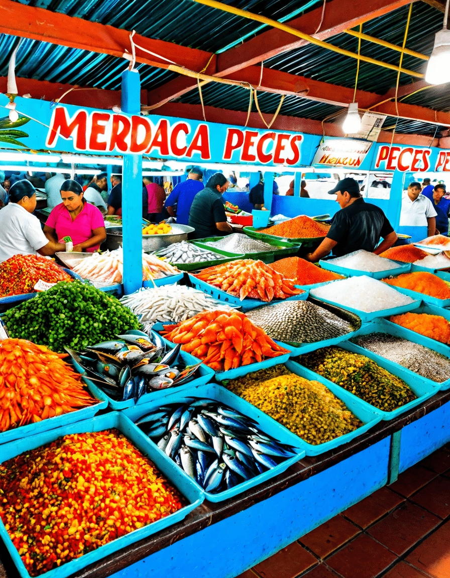 mercado de peces mixhuca