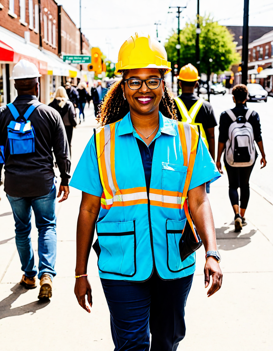 walking worker
