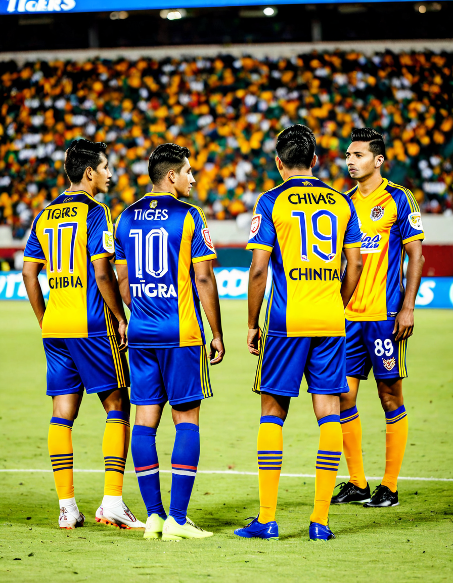 alineaciones de club tigres contra chivas