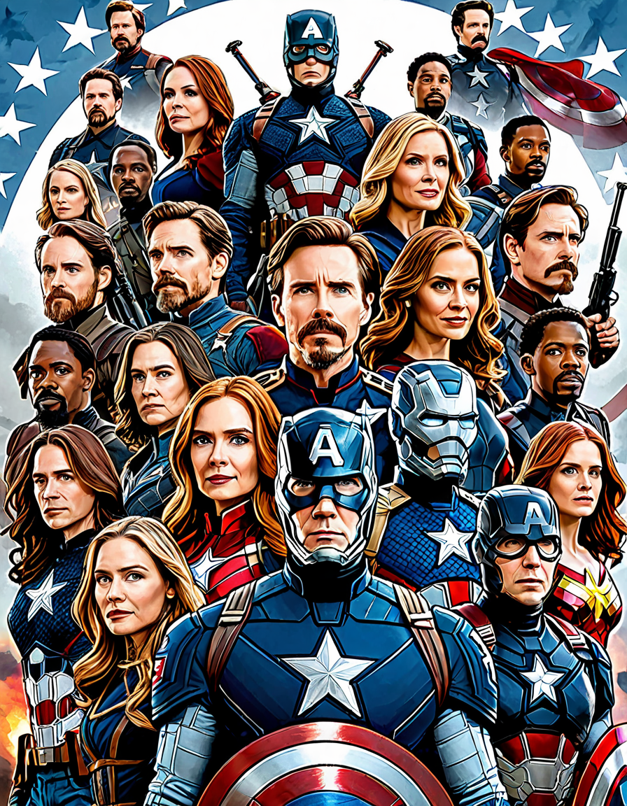cast of civil war 2025 film