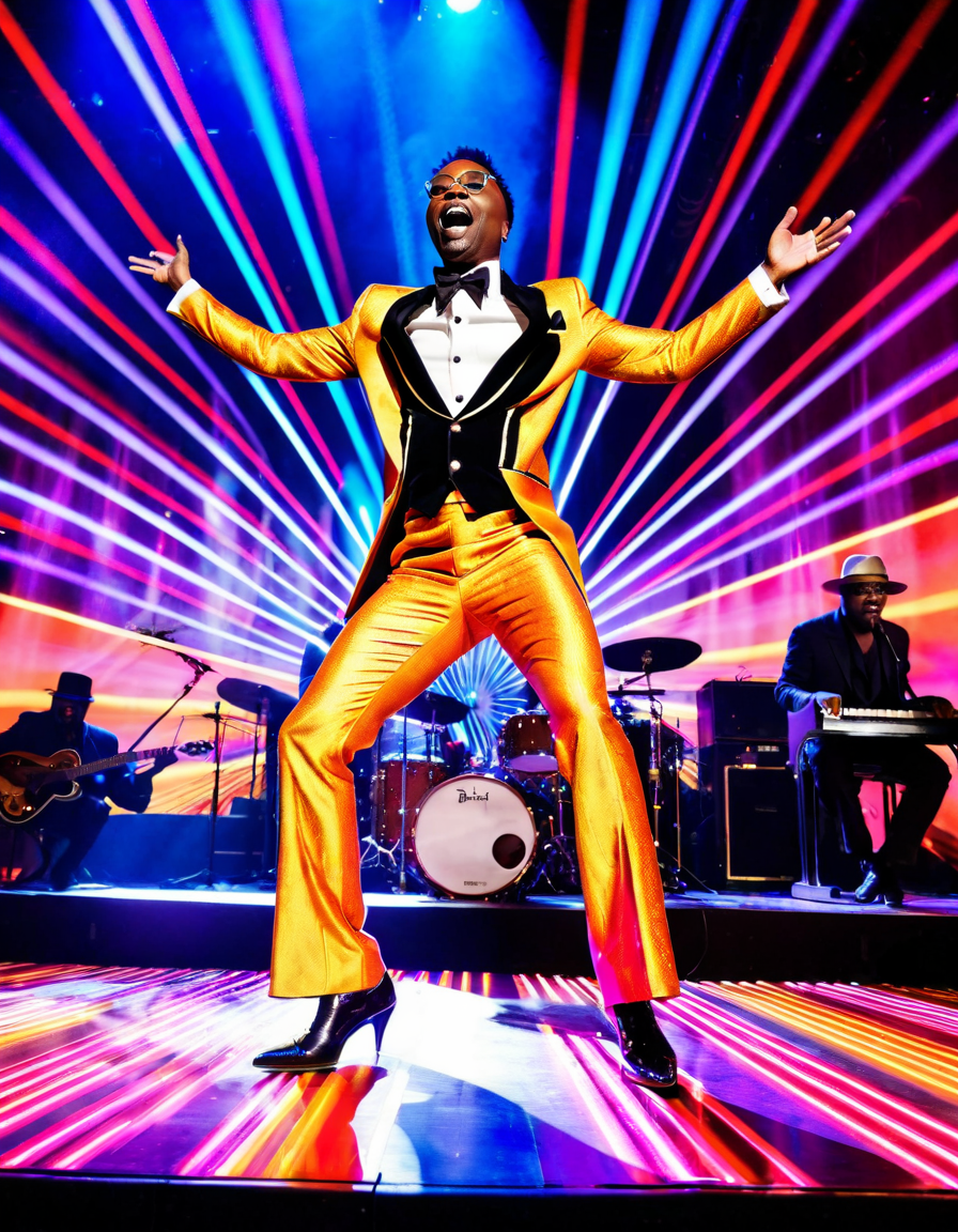 Billy Porter Shines As A Bold Fashion Icon And Performer 1 Image 76890